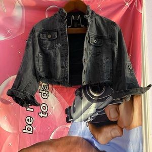 Jean jacket cropped